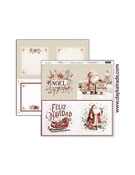 Dayka Trade Paper SCP-715 Christmas Scenes 30x30cm