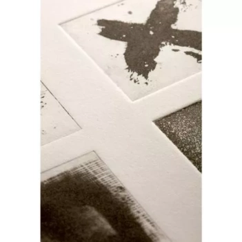 Papel serigrafía grano fino 50% algodón Salland 75x105cm 300gr/m2