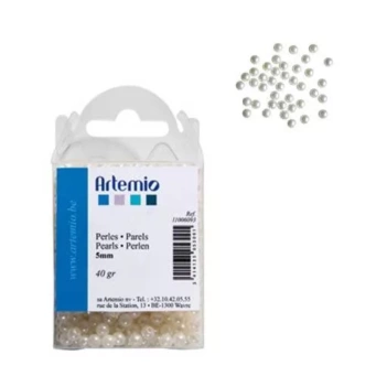 Perlas marfil 5mm. 11006093