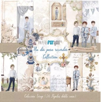 SUPER DEAL **40%** PapersForYouA Day to Remember Child Paper Kit 15x15cm