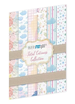 Kit 8 Papeles de Arroz Total Cuteness PapersForYou 54x33cm