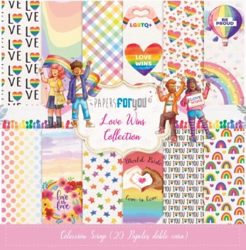 SUPER DEAL **40%** PapersForYouLove Wins 15x15cm Paper Kit