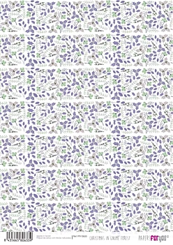 SUPER DEAL **40%** PapersForYouRice Paper 1 Christmas In Gnome Forest 30x21cm