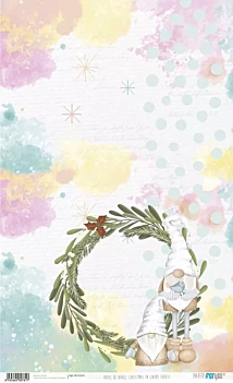 SUPER DEAL **40%** PapersForYouRice Paper 2 Christmas In Gnome Forest 54x33cm