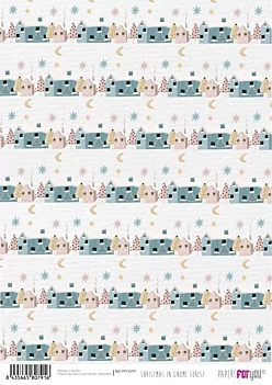 SUPER DEAL **40%** PapersForYouRice Paper 4 Christmas In Gnome Forest 30x21cm