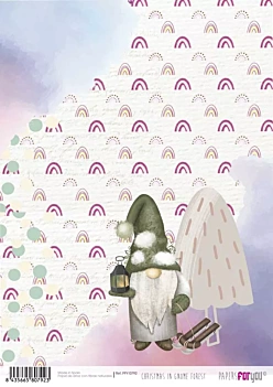 SUPER DEAL **40%** PapersForYouRice Paper 5 Christmas In Gnome Forest 30x21cm