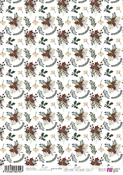 SUPER DEAL **40%** PapersForYouRice Paper 7 Christmas In Gnome Forest 30x21cm