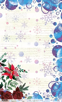 Kit Papel de Tela Nuestra Navidad PapersForYou 30x30cm