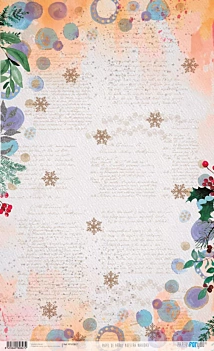Kit Papel de Tela Nuestra Navidad PapersForYou 30x30cm