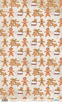 SUPER DEAL **40%** PapersForYouGingerbread Rice Paper All I Want For Christmas 54x33cm