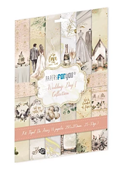 Kit Papeles Vellum Wedding Day PapersForYou 30x31cm