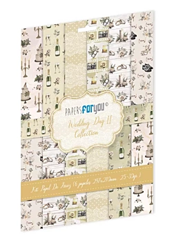 Kit Papeles Vellum Wedding Day PapersForYou 30x31cm