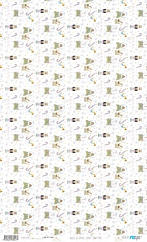 Papel de arroz Cuadros Candy Christmas PapersForYou 54x33cm