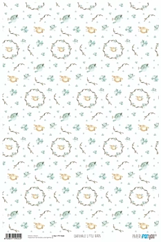 Papel de cartonaje Lunar mini rosita PapersForYou 32x45cm