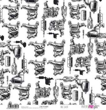 Papel Vellum #1 Ink Lover PapersForYou 30x30cm

