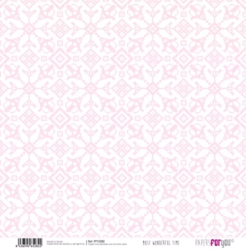 SUPER DEAL **40%** PapersForYouPaper Mistletoe and Penguin The Most Wonderful Time 30x30cm