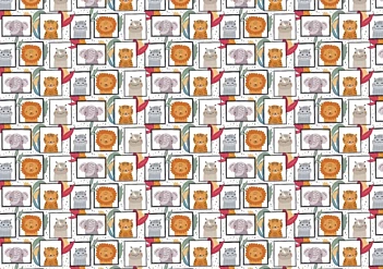 SUPER DEAL **40%** PapersForYouJungle Binding Cloth 70x50cm