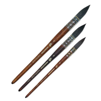 Pincel 4750 Redondo Quill Mango Corto Neptune Princeton