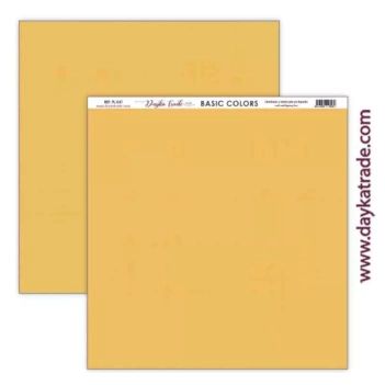 Dayka Trade Set 5 papers PL-047 Yellow texture effect 30x30cm