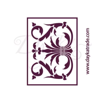Plantilla de Stencil Brocado 15x20cm V-286