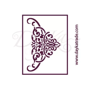 Plantilla de Stencil Brocado 21x30cm T-3180