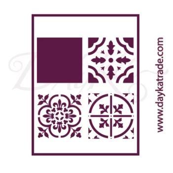 Plantilla de Stencil de regadera 30x42cm T-33087