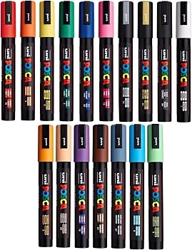 Uni Posca 5M Medium Bullet Tip Marker