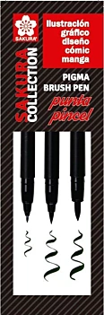 Sakura Set of 3 Brush Pens