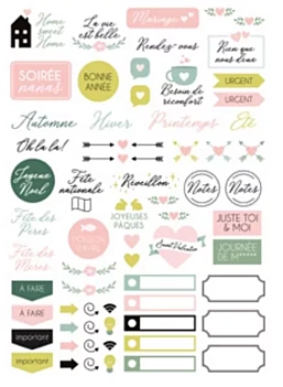 Calcomanía Planner #02 Artemio A5