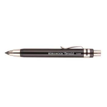 Portaminas negro Metálico para Mina Versatile  de 5,6mm Koh-i-Noor