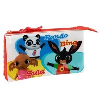 Estuche Bing Pando Sula 3 Compartimientos