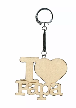 SUPER DEAL **40%** Artemio Wooden Key Holder I Love Papa