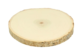 Discos de madera natural