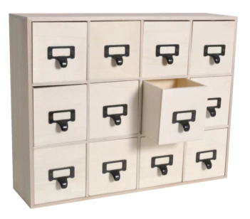 Artemio Wooden chest of drawers