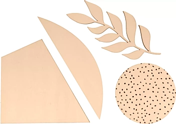 Artemio Set Die-cuts Flowers Color Block