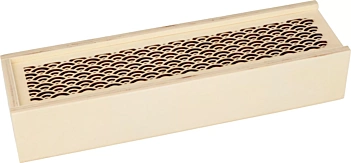 Linterna de Madera Patrón Rombos Artemio