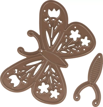 Artemio Butterfly Flowers Butterfly Die 