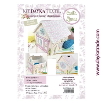 Kit Casita de Lanas La Boutique de las Lanas Dayka