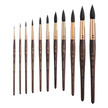 Pincel 6500 Redondo Mango Largo Aspen Princeton