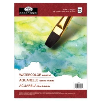 Essentials Watercolour Paper Pad Royal &amp; Langnickel 23x30cm