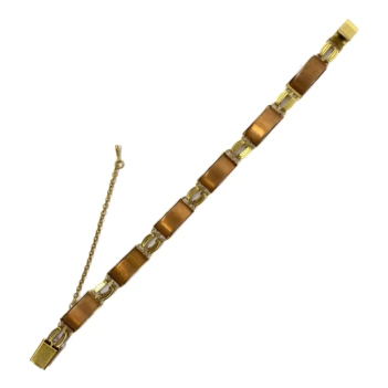Rectangular bracelet for enamelling