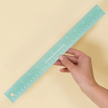 Regla metálica 30cm (12") Craftelier