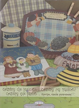 Revista pintura decorativa en madera Country Spanish