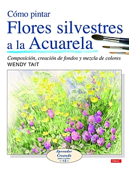 Como pintar flores silvestres em aguarela Série W Tait Castellano