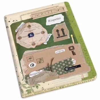 Kartos Notizbuch Rispetto Words for Earth A6 