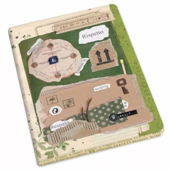 Rispetto Words for Earth A5 Kartos Notebook