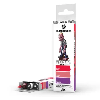 Set 3 rotuladores Vísceras Playmarkers AK Interactive