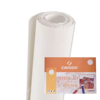 Papel de desenho Canson Basik Satin 1,4x20m 150g/m² Rolo