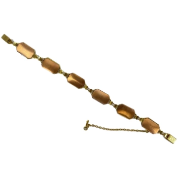 Rhomboid-shaped bracelet for enamelling