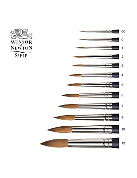 Pincel Round Marta Watercolour Professional Winsor & Newton